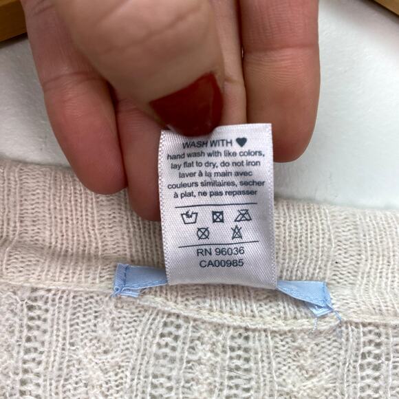 Eberjey Elsa Long Sleeve Top in Truffled Rose Medium - Picture 5 of 6